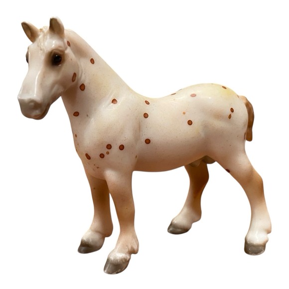 VTG Breyer Mini Whinnies Lot of 5 Horses Appaloosa Shetland Pony + Accessories - Picture 8 of 16